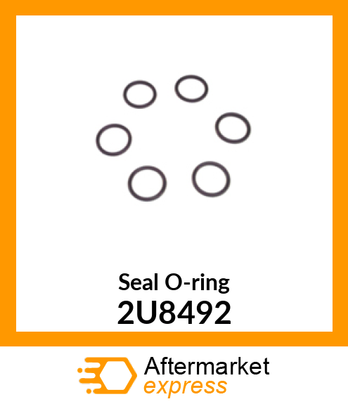 Seal, O'ring 2U8492