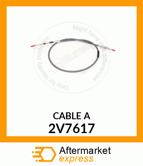 CABLE A 2V7617