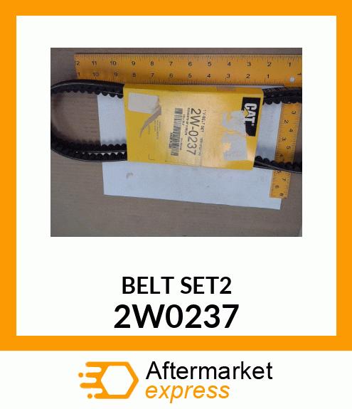 V-BELT SET 2W0237