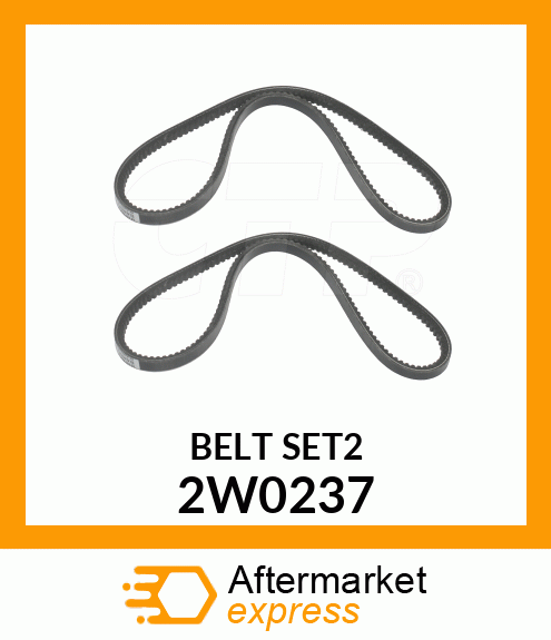 V-BELT SET 2W0237