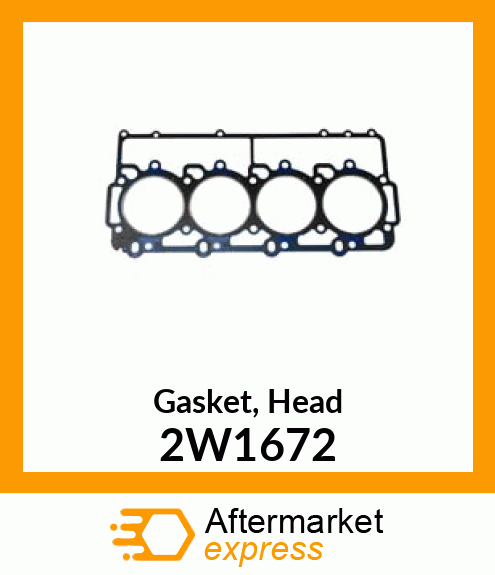 Gasket, Head 2W1672