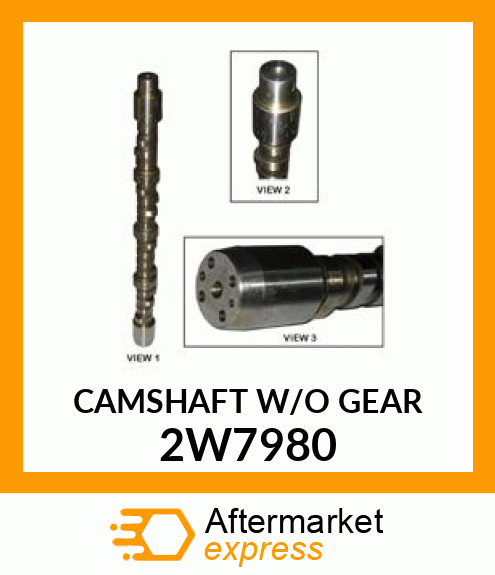 CAMSHAFT W/O GEAR 2W7980