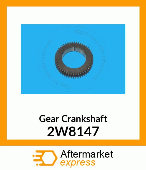 GEAR-CRANKSHAFT 50T 2W8147