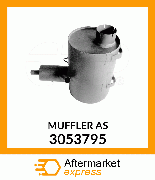 MUFFLER AS 3053795