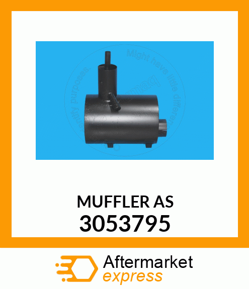 MUFFLER AS 3053795