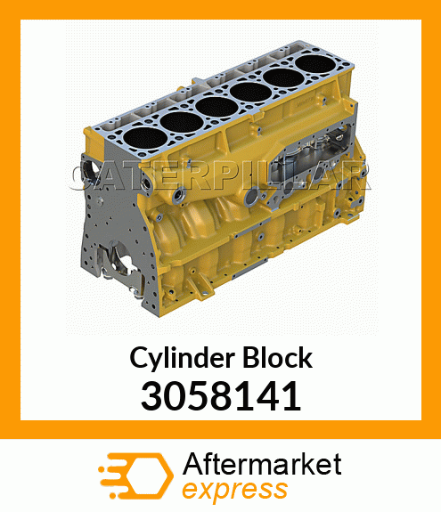 CYLINDER BLOCK 3126, C7 3058141