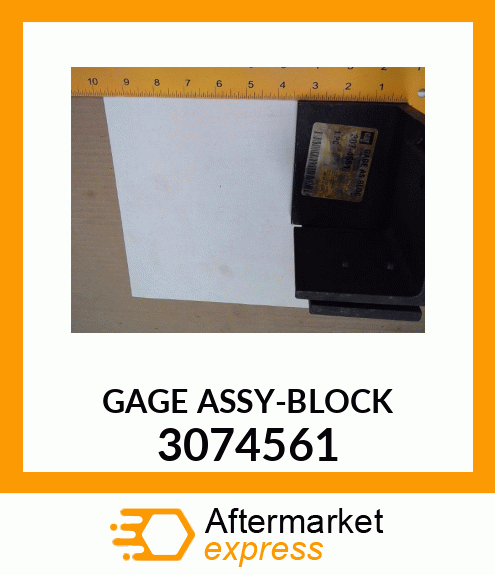 GAGE BLOCK NO PRICE 3074561