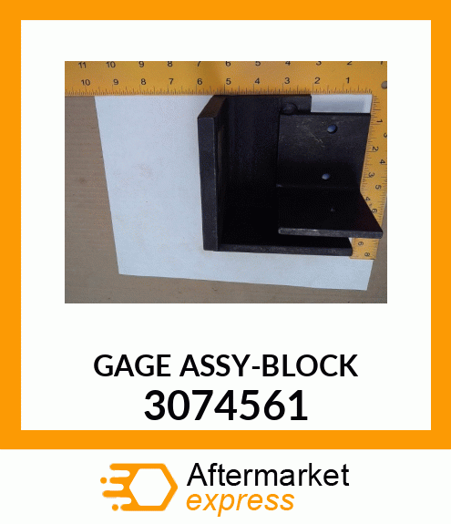 GAGE BLOCK NO PRICE 3074561