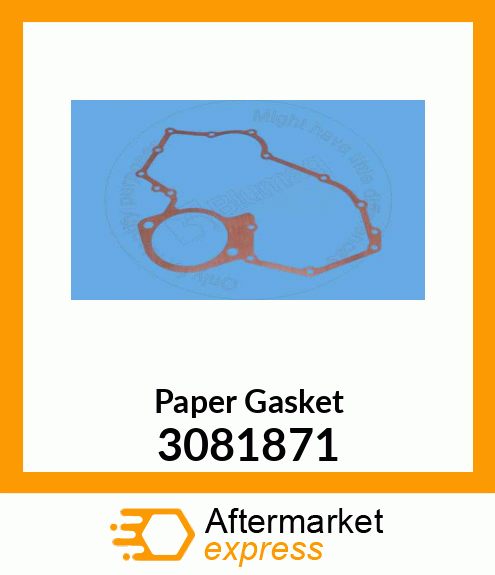 Paper Gasket 3081871