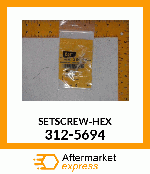 SET SCREW HEX 312-5694