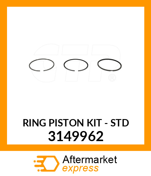 RING PISTON KIT - STD 3149962