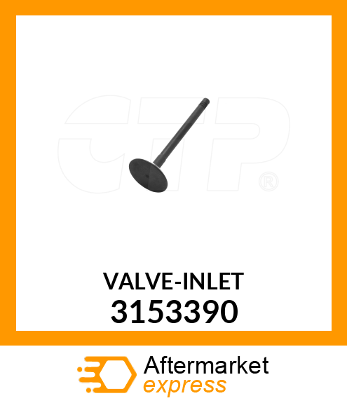 VALVE-INLET 3153390