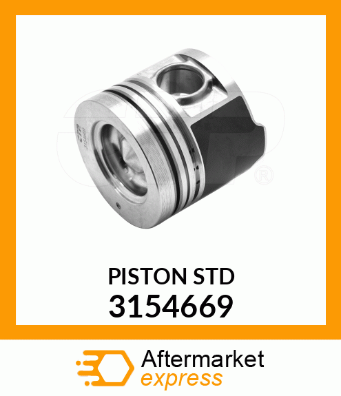 PISTON W/PIN & RING GRP 3154669