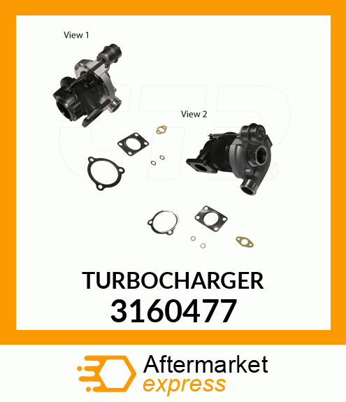 TURBOCHARGER 3160477