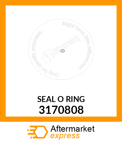 SEAL O RING 3170808