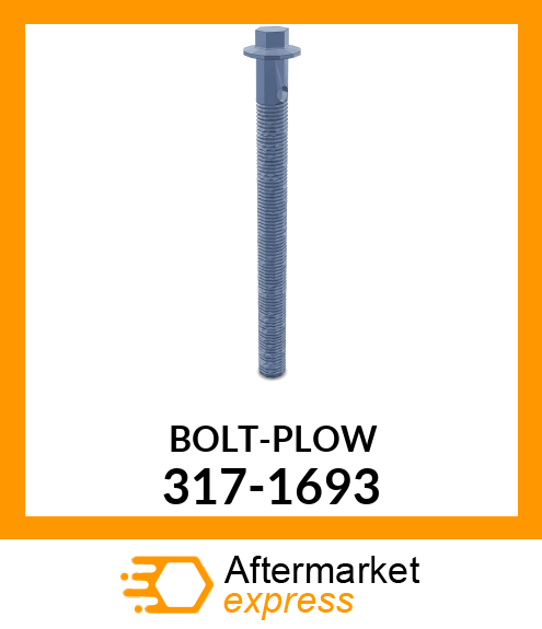 Bolt,plow 1 X 6 317-1693