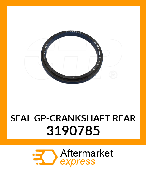 SEAL GP-CRANKSHAFT REAR 3190785