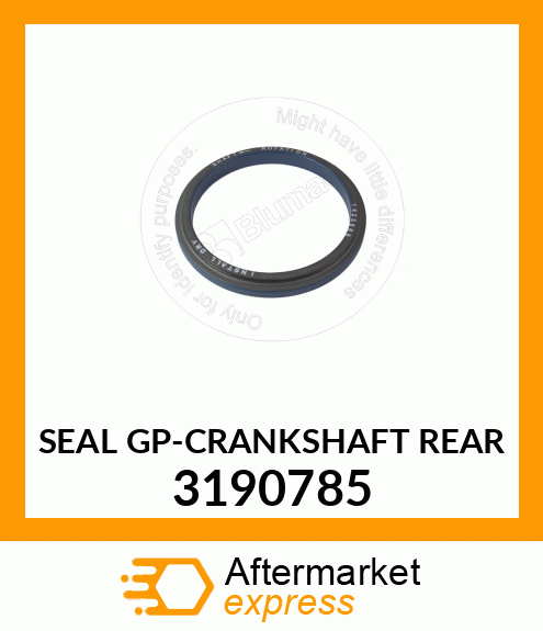 SEAL GP-CRANKSHAFT REAR 3190785