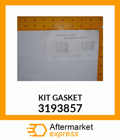 KIT-GASKET 3193857