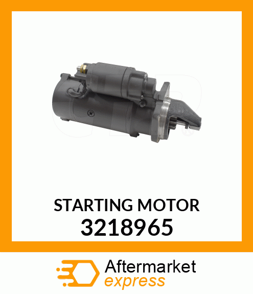 STARTING MOTOR 3218965