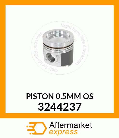 PISTON (0.5MM OS) 3244237