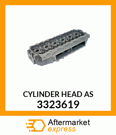 CYLINDER HEAD (BARE) C9 3323619