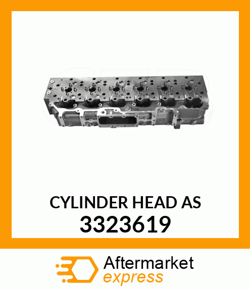 CYLINDER HEAD (BARE) C9 3323619