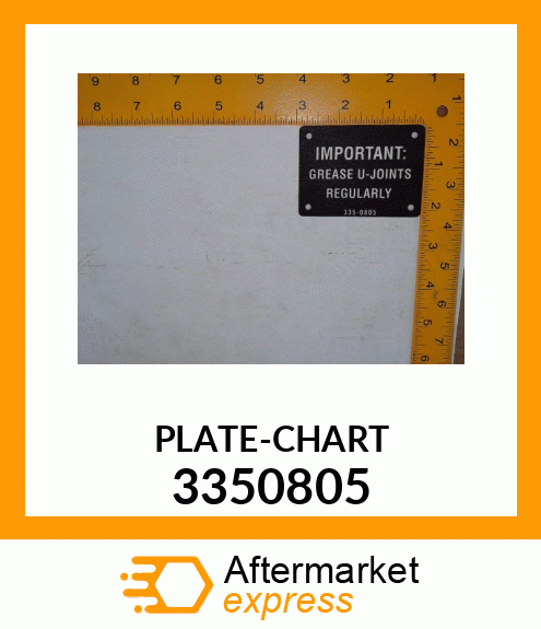 PLATE-CHART 3350805