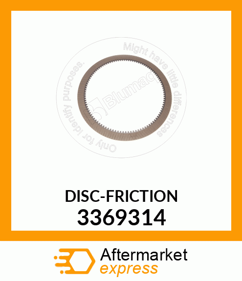 Friction Disc 3369314