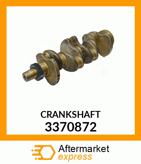 CRANKSHAFT 3304 W/1W4405 WIDE 3370872