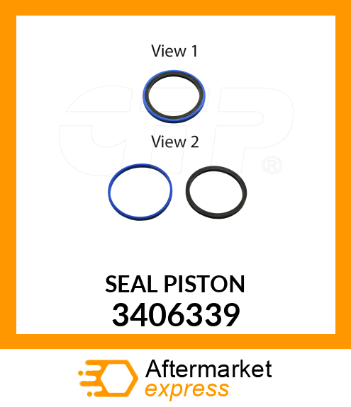 SEAL PISTON 3406339