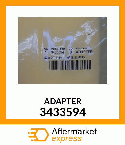 ADAPTER DISPLAY 3433594