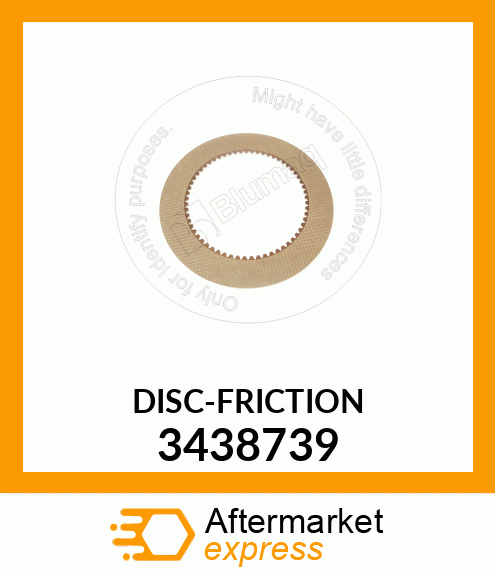 DISC FRICTION 3438739