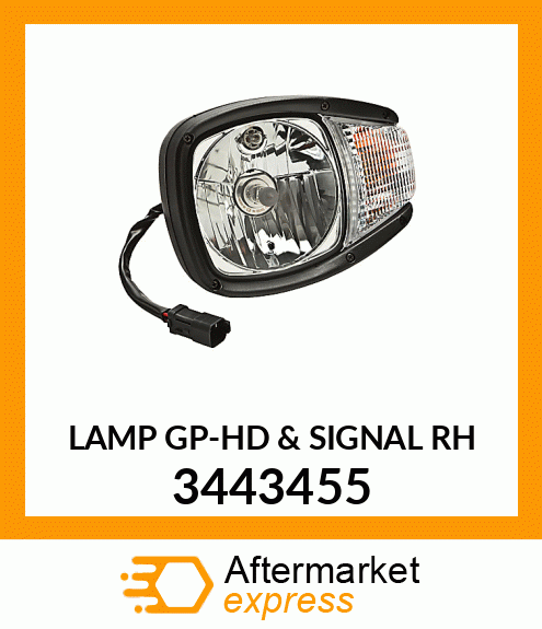 LAMP GP-HD & SIGNAL RH 3443455