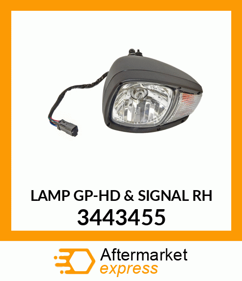 LAMP GP-HD & SIGNAL RH 3443455