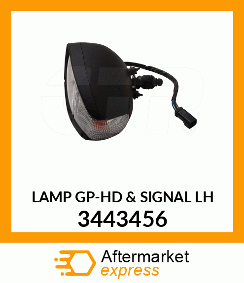 LAMP GP-HD & SIGNAL LH 3443456