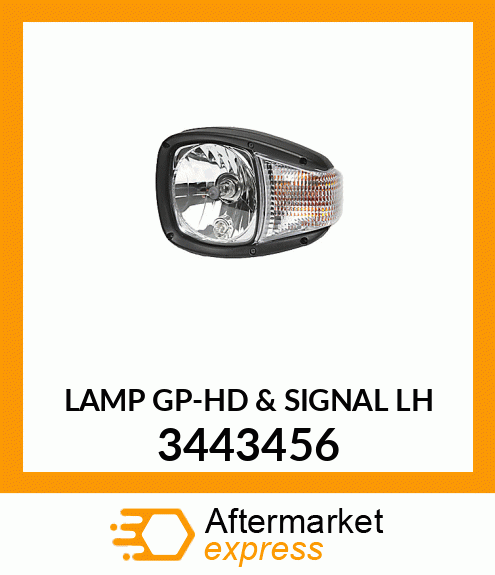 LAMP GP-HD & SIGNAL LH 3443456