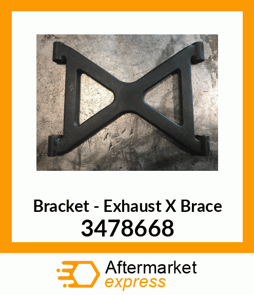 Bracket-Exhaust(XBrace) 3478668