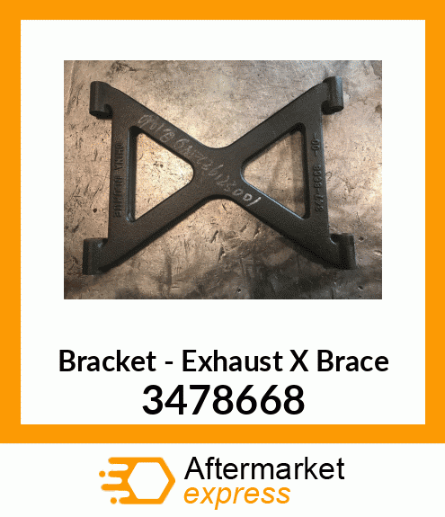 Bracket-Exhaust(XBrace) 3478668