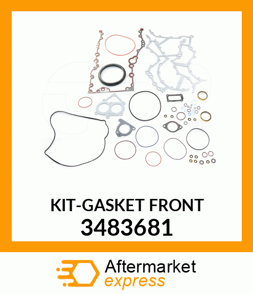 KIT-GASKET FRONT 3483681