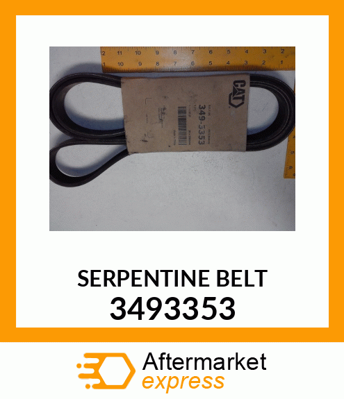 SERPENTINE BELT 3493353