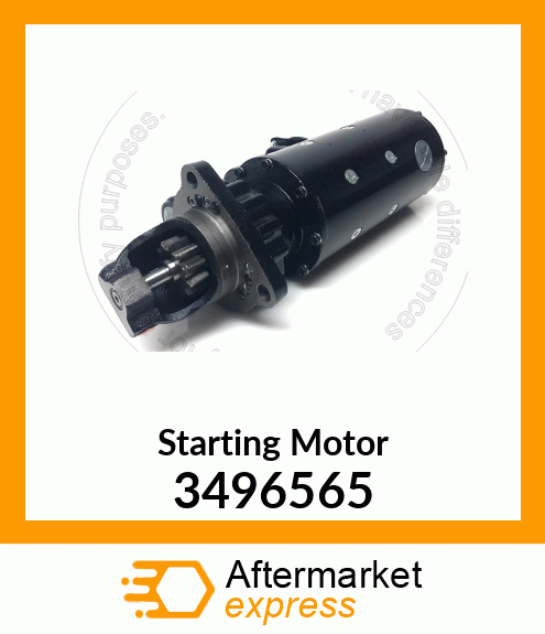 Starting Motor 3496565