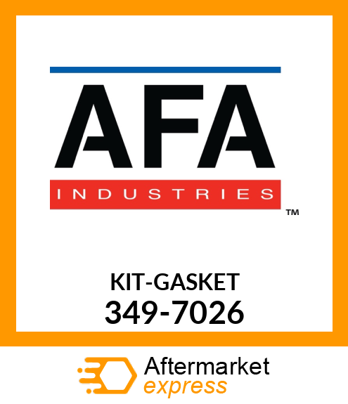 KIT-GASKET 349-7026