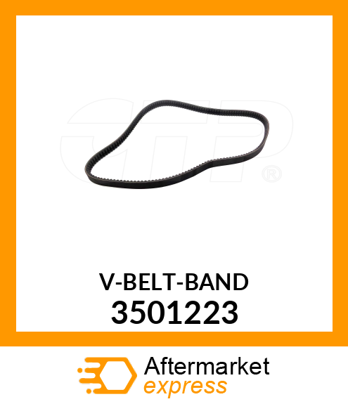 V-BELT BANDED 3501223