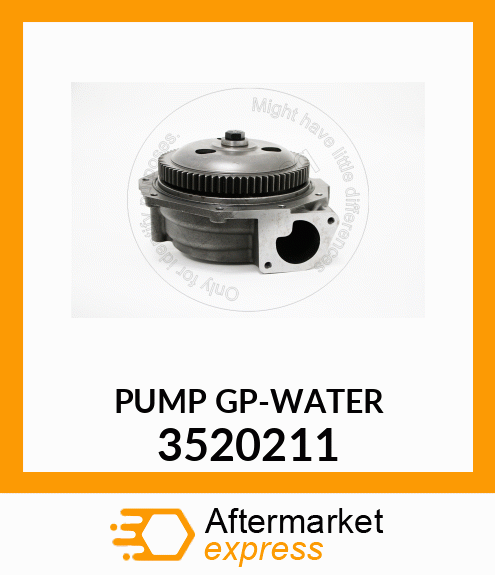 PUMP GP-WATE 3520211