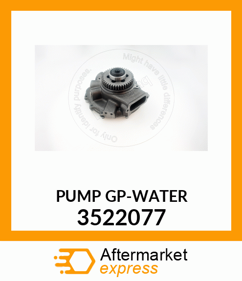 PUMP GP-WATE 3522077