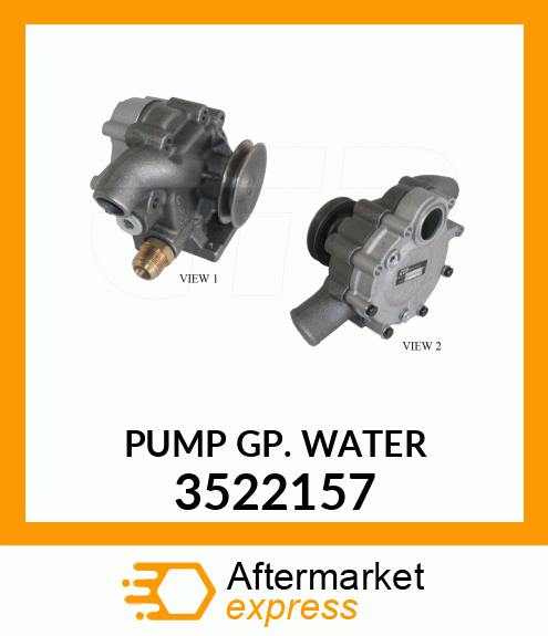 PUMP GP WTR 3522157