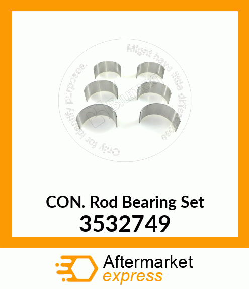 CON. Rod Bearing Set 3532749