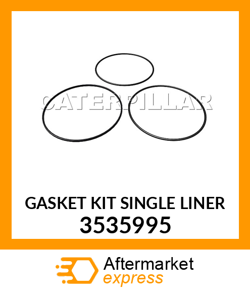 GASKET KIT SINGLE LINER 3535995