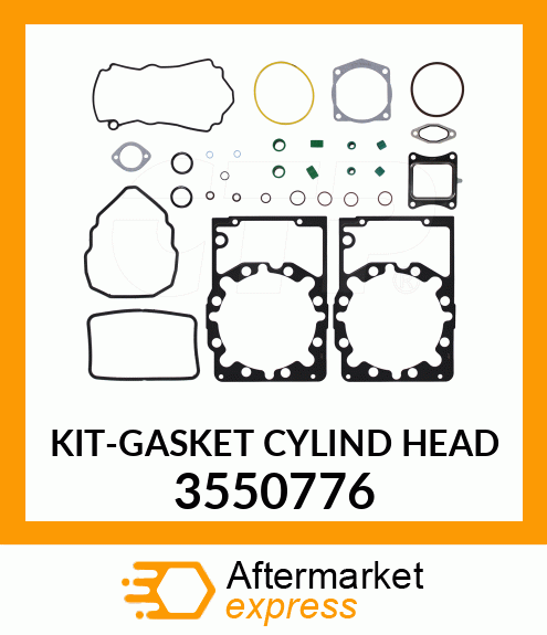 KIT-GASKET 3550776